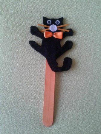 Marcapáginas gato